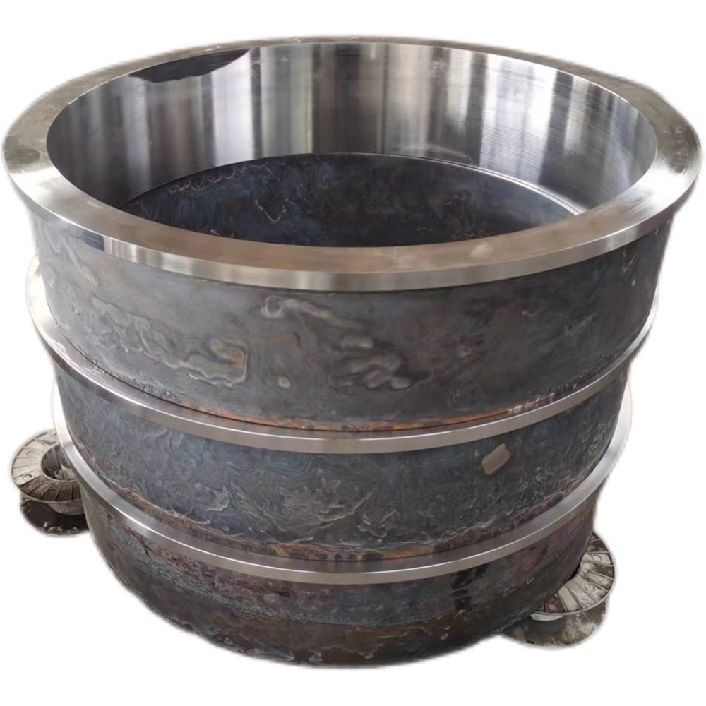 Customized Precision Titanium Carbon Steel CNC Machining Forged flanges Flat flange Flange plate Diameter 500
