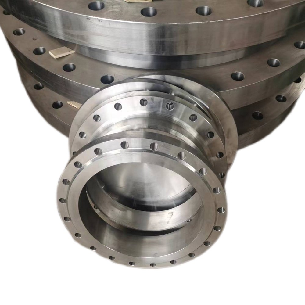 Customized Precision Titanium Carbon Steel CNC Machining Forged flanges Flat flange Flange plate Diameter 500