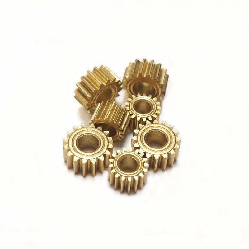 High performance powder metallurgy tubular motor adjusting gear, copper and iron material processing powder metallurgy gear