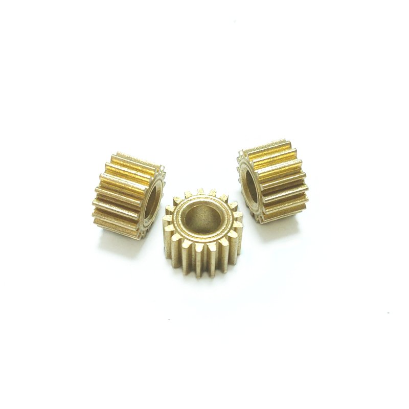 High performance powder metallurgy tubular motor adjusting gear, copper and iron material processing powder metallurgy gear