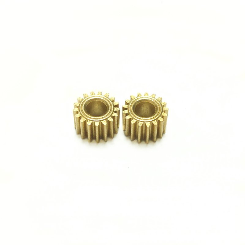 High performance powder metallurgy tubular motor adjusting gear, copper and iron material processing powder metallurgy gear