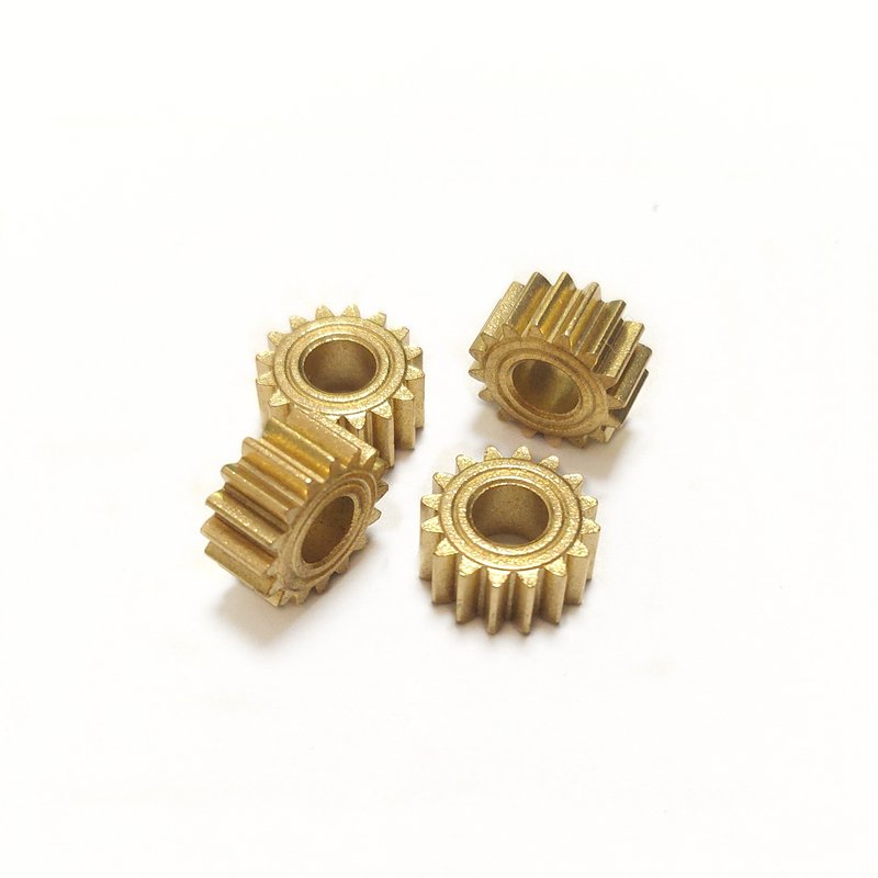 High performance powder metallurgy tubular motor adjusting gear, copper and iron material processing powder metallurgy gear