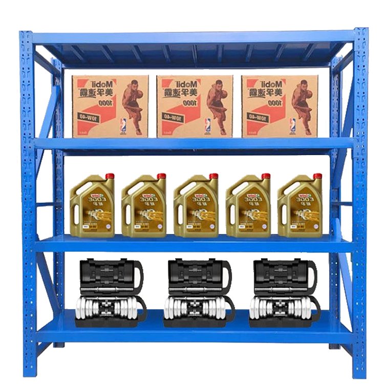 Medium/Heavy Duty Storage Equipment Warehouse Industrial Powder Coating Cargo Steel Iron Tool Supermarket Stacking Storage Racks