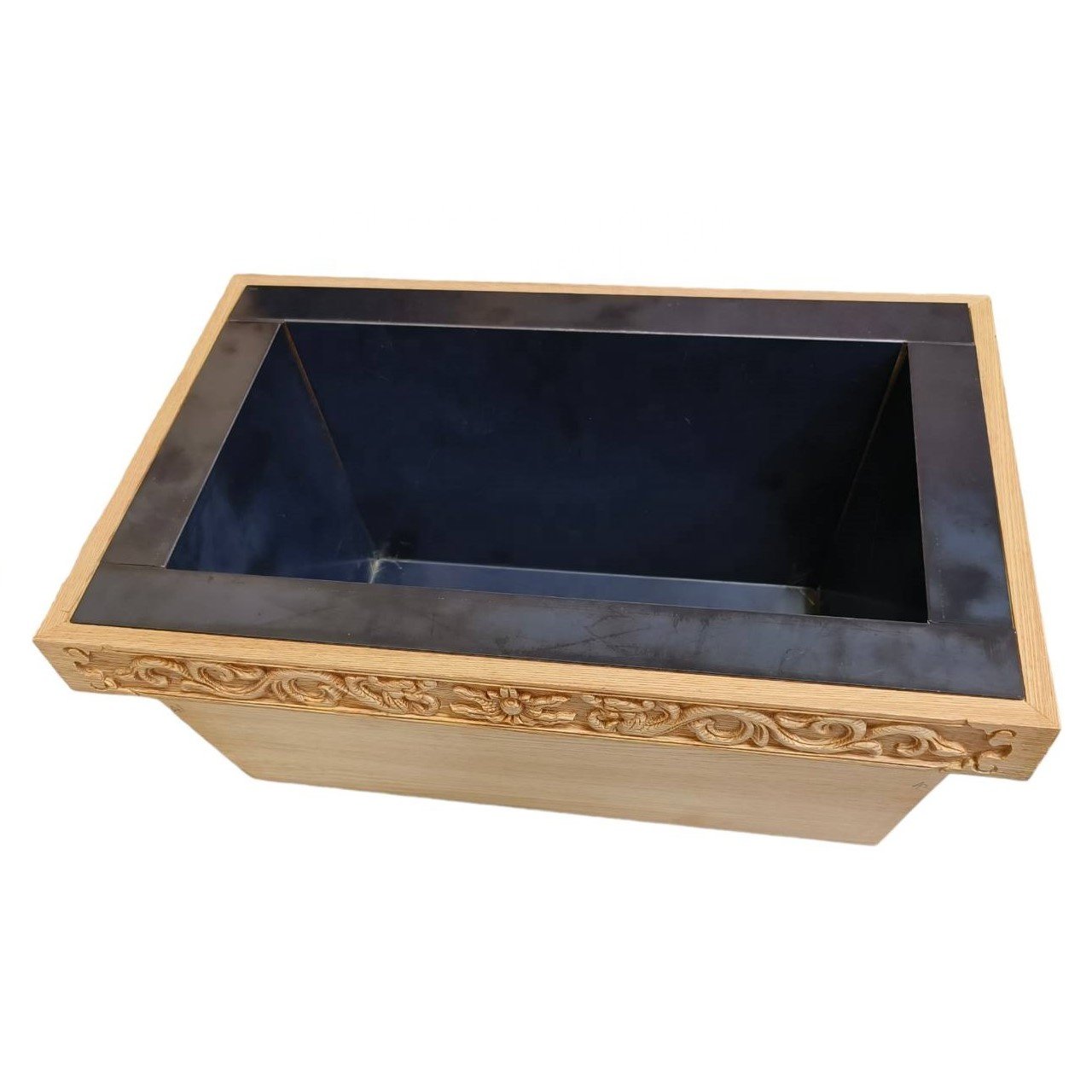 Cost Effective Metallic Rectangular Tin Packaging Box Processing Bending Stainless Steel Storage Boxes