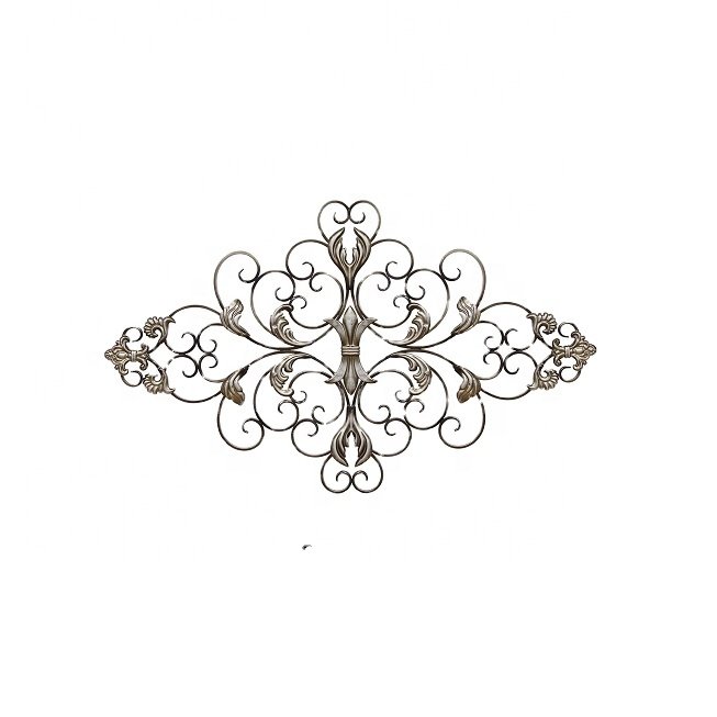 Iron Made vintage design Big Round Wall mounted Wall art high demanding metal customized wall art for sale