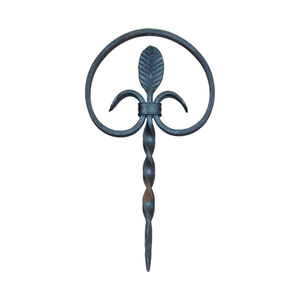 factory price of wrought iron C scroll ornaments of Metal Fence Gate Railing Panels