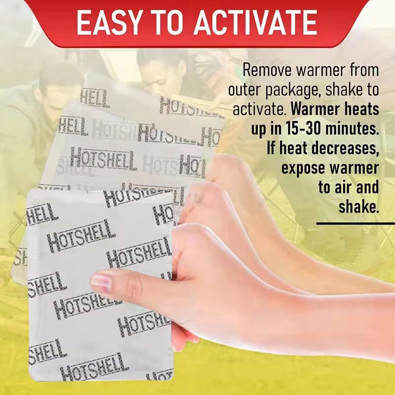 Disposable Heat Pack Pocket Hand Warmer Pad Air Activated Instant Hot Hands Self Heating Body Warmer Handwarmer Patch