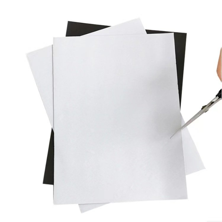 a4 flexible rubber magnetic sheet with self adhesive backing for Photo and Picture Magnets, Stickers and Other Craft Magnets
