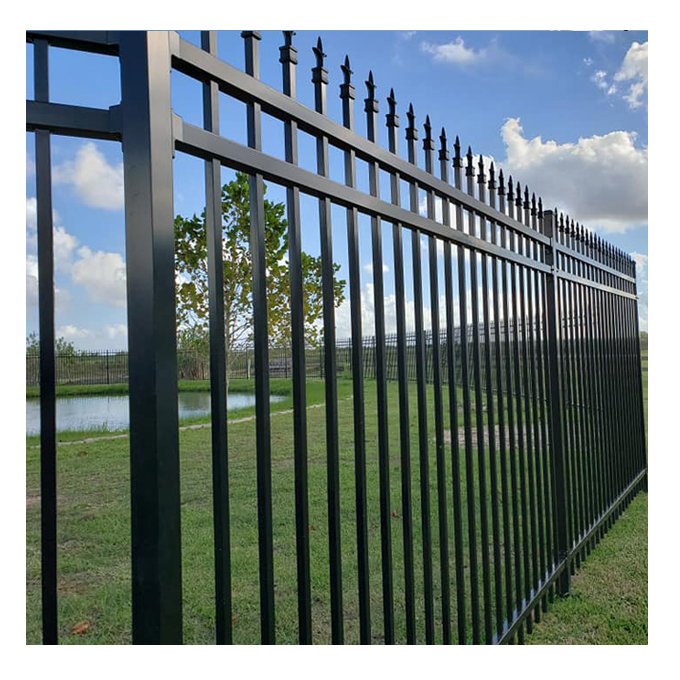 steel fence element steel or aluminum fence 6 8 steel fence