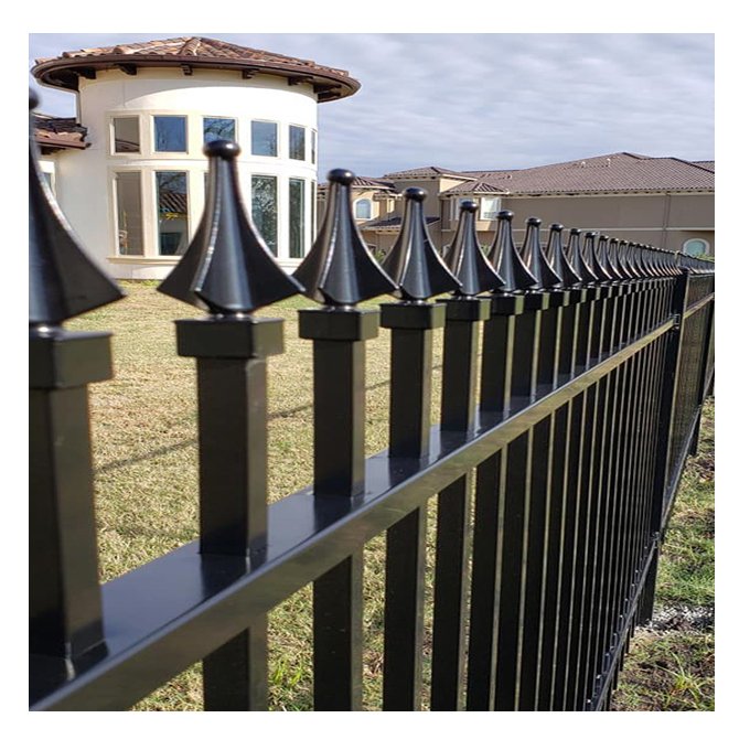 steel fence element steel or aluminum fence 6 8 steel fence