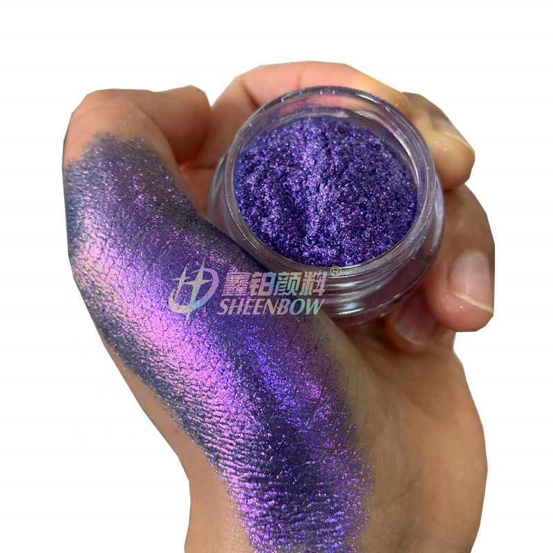 Sheenbow eyeshadow Loose Pigment Powder Metallic color shifting Eyes Makeup loose eyeshadow pigments