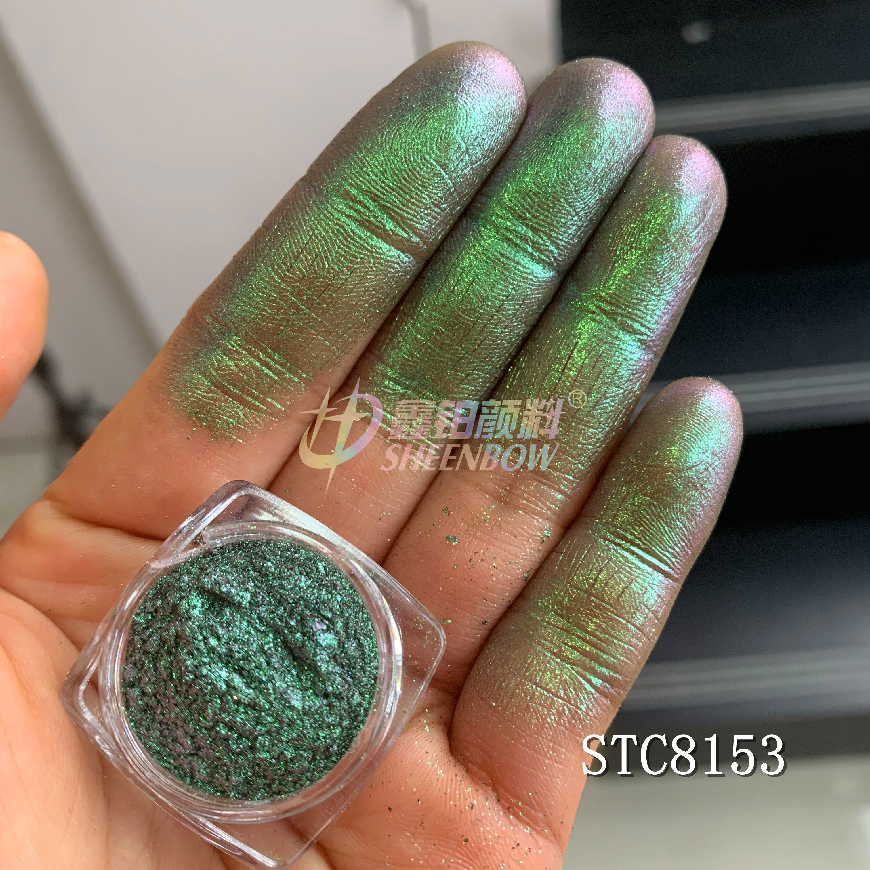 Sheenbow eyeshadow Loose Pigment Powder Metallic color shifting Eyes Makeup loose eyeshadow pigments
