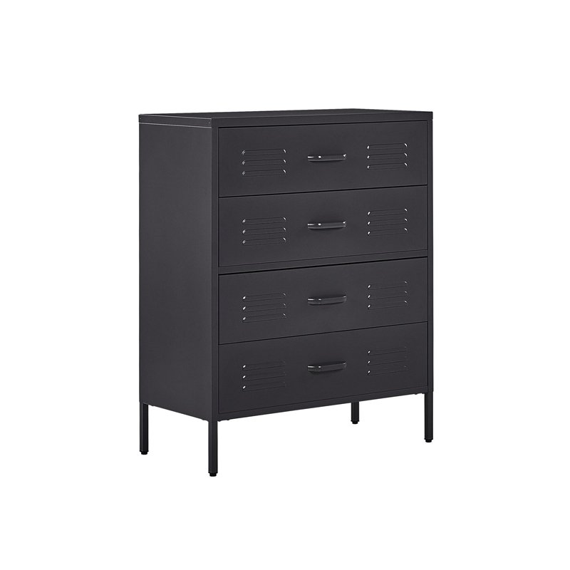 Modern metal storage organization cabinet drawer chest of Drawers with legs