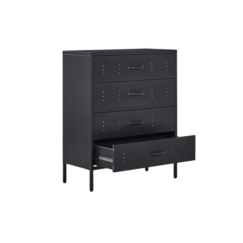 Modern metal storage organization cabinet drawer chest of Drawers with legs