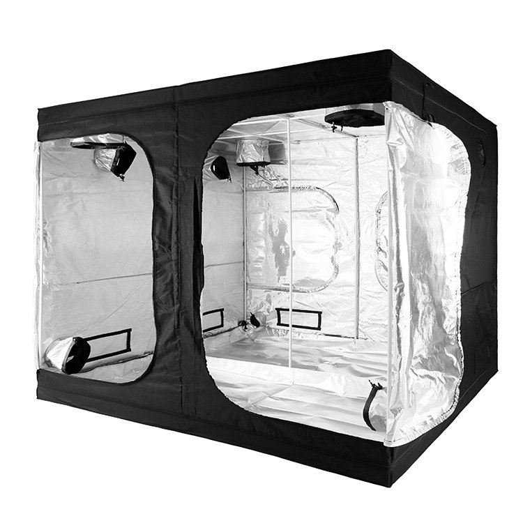 indoor hydroponics 600d 1680d mylar reefer grow tent complete kits 6*6ft 240*240*200 charas plant growth tent namiot roslinny