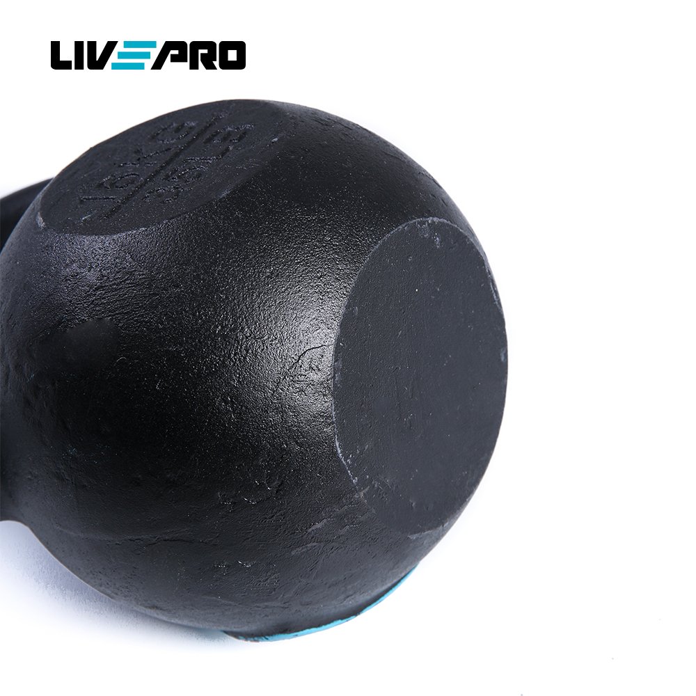 Pesa Rusa Gym Kettlebell Weight Yoga Fitness Customize Casting Iron Kettle Bell 4-32KG