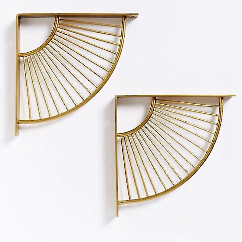 Antique Look Solid Brass Hot Selling Wall Brackets Supporting High Quality Brass Metal Brackets Elegant For Home Hotel Decor Use