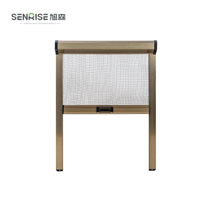 motorized retractable mosquito window screen insect flyscreen door