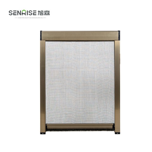 motorized retractable mosquito window screen insect flyscreen door
