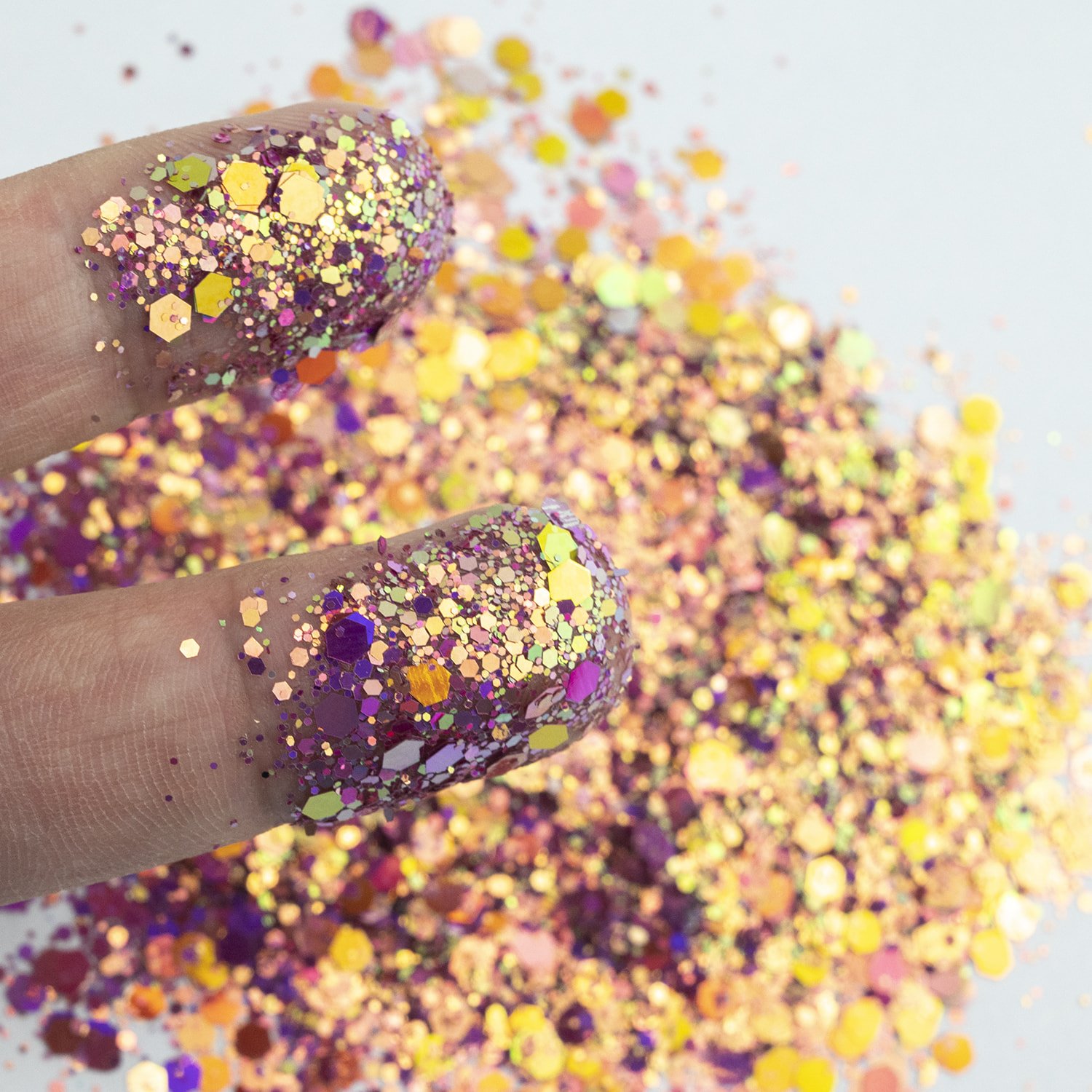 Wholesale Pigment Epoxy Resin Cosmetic eye shadow gel Grade 1KG Super Bright Ultra-Thin Chameleon Glitter Powder