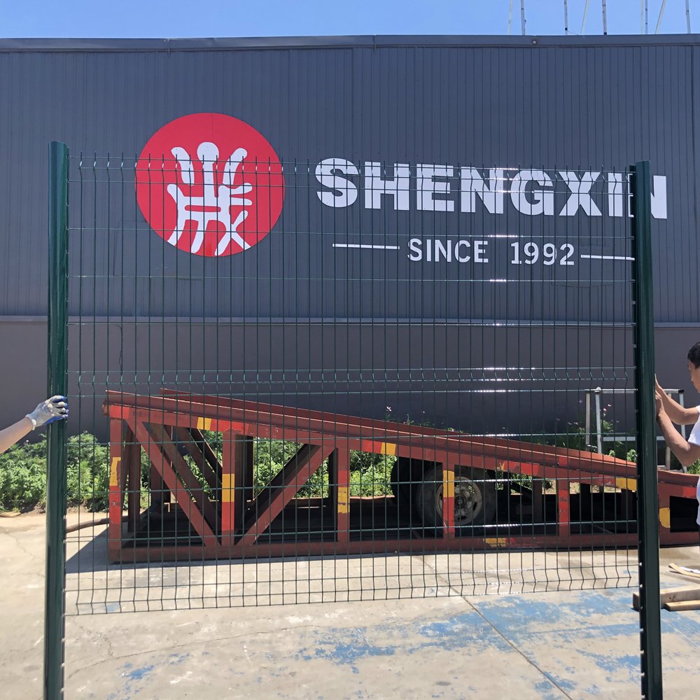 Professional 3D Metal Fencing Curved Bending Pvc Coated Fence Panels Galvanized Iron Steel Wire Mesh Fence