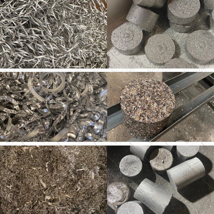 Hydraulic Iron Powder Briquette Machine Metal Chips Briquetting Press Machine for Aluminum