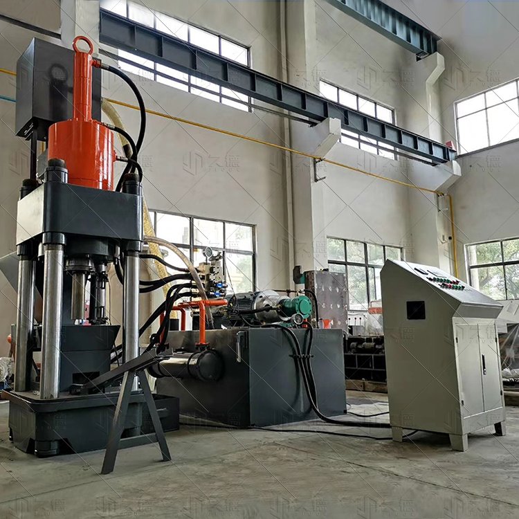 Hydraulic Iron Powder Briquette Machine Metal Chips Briquetting Press Machine for Aluminum