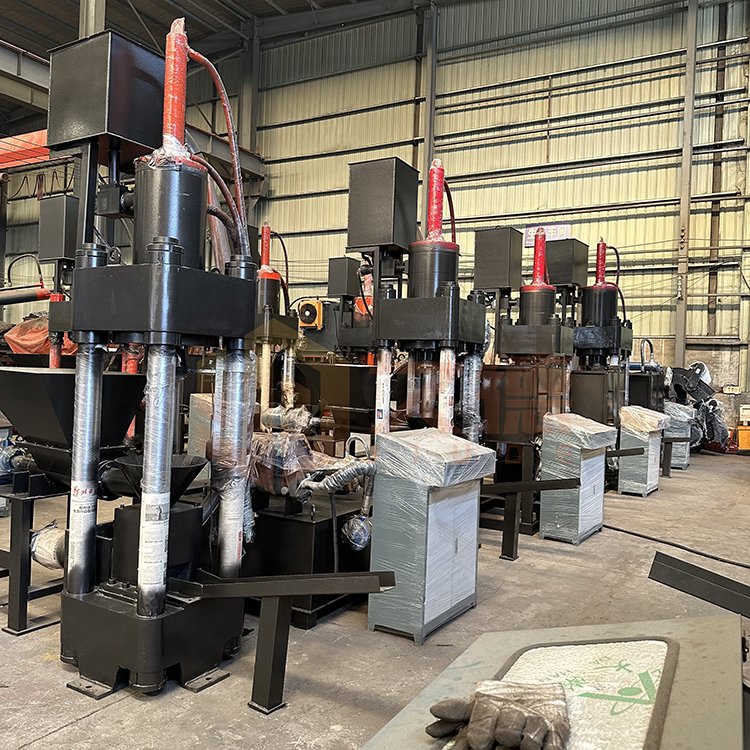 Hydraulic Iron Powder Briquette Machine Metal Chips Briquetting Press Machine for Aluminum
