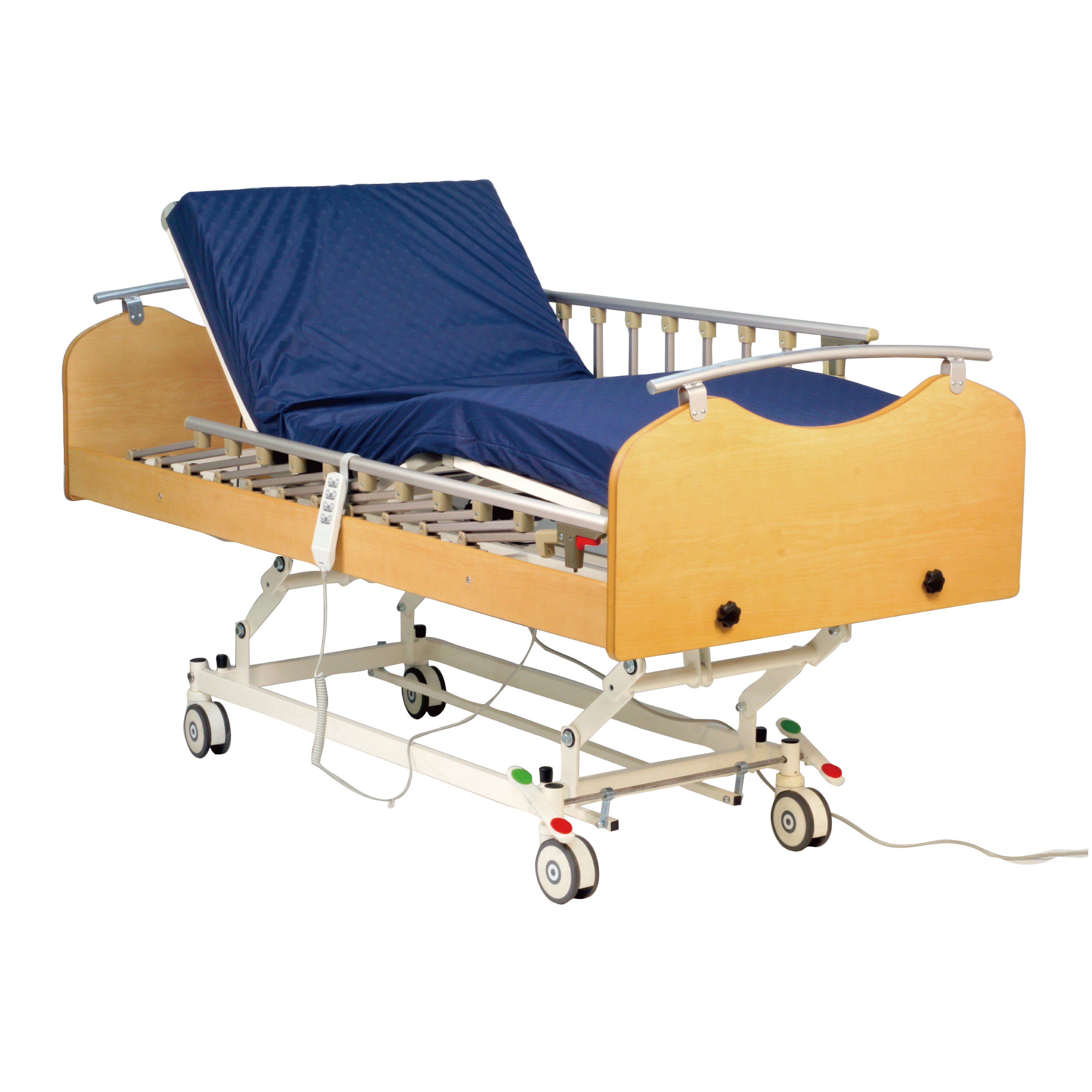ENB-301H 3-Function Electronic Nursing Home Care Bed ISO Certified Medical Bed for Hospital Use Made of Steel and Iron