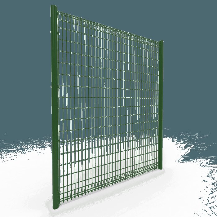 JINBIAO Factory Offers Wholesale Decorative Hot Dipped Galvanized Top Rolled BRC Welded Wire Mesh Fence Iron Frame Cheap Price