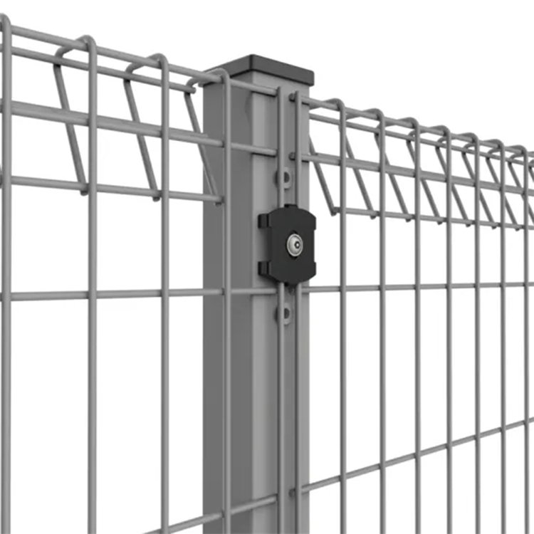 JINBIAO Factory Offers Wholesale Decorative Hot Dipped Galvanized Top Rolled BRC Welded Wire Mesh Fence Iron Frame Cheap Price