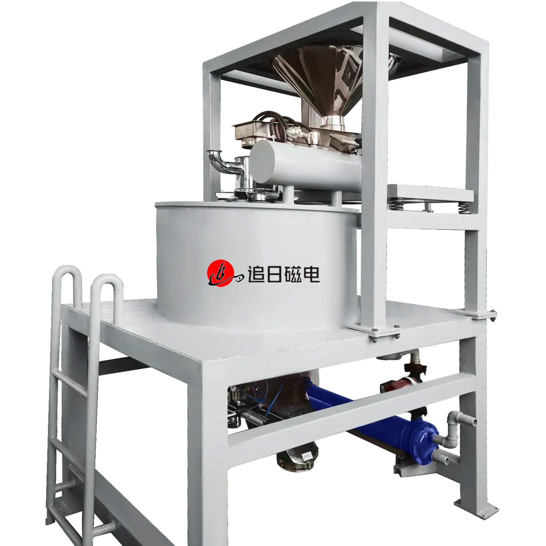 continuous dry ring iron ore processing plant powder magnet laboratory over belt wet electromagnetic elutriation separator