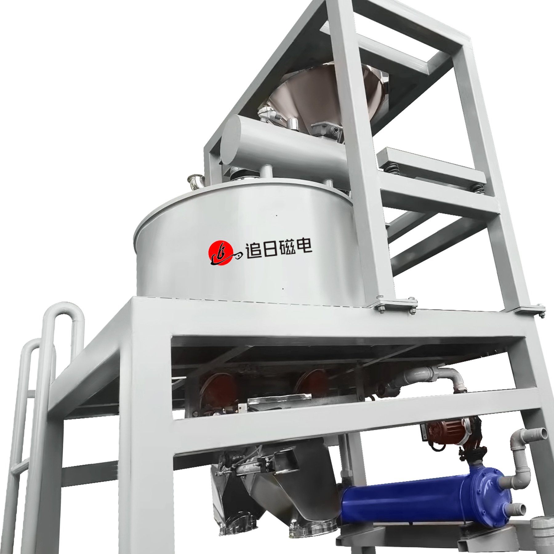 continuous dry ring iron ore processing plant powder magnet laboratory over belt wet electromagnetic elutriation separator