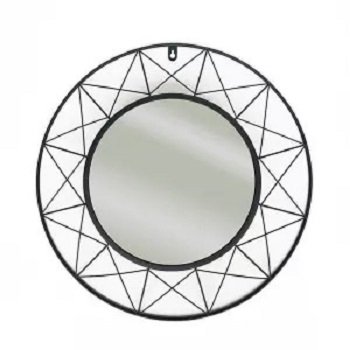 luxury Mirror Wall uneven style for home Restaurants hotels iron frame Floor Beveled Mirror Decor glass reflector metal mirror
