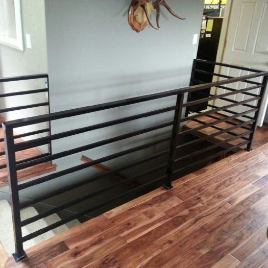 Baluster deck stair railing aluminum railing