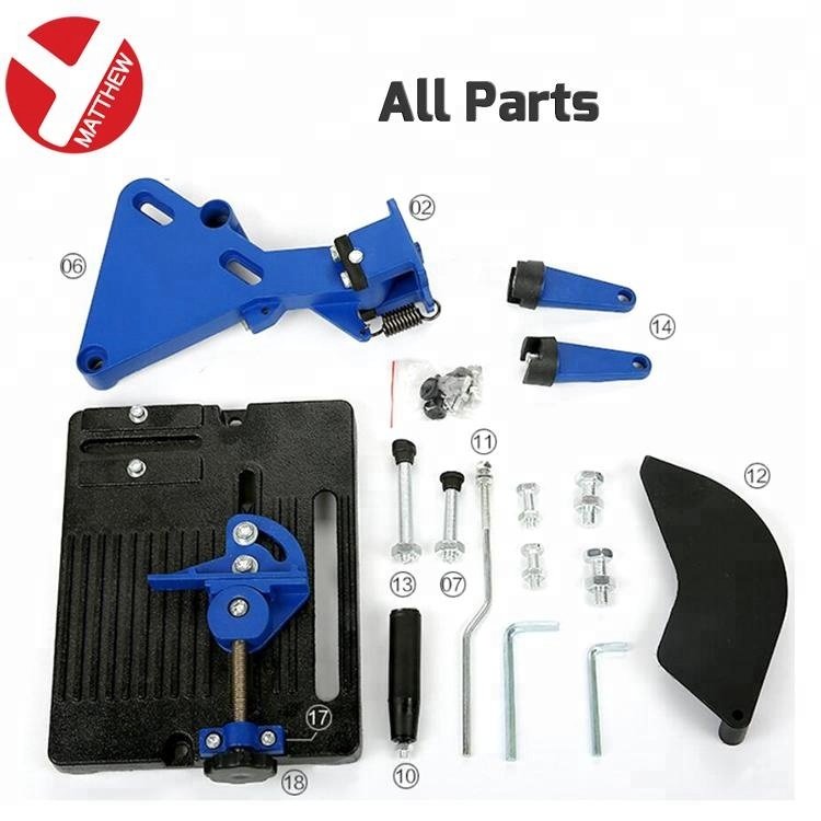 100-125mm Angle Grinder DIY Angle Grinder Stand Holder Cutter Support Bracket Holder Cutting