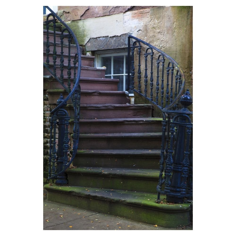 Prima Unique Wrought Iron Railing Outdoor Stair Railing Internal Cast Galvanized Powder Coated Wrought Iron Railing