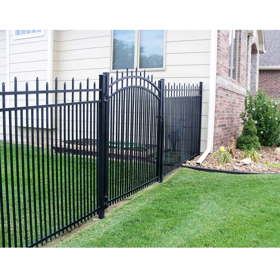 popular design decorative wrought iron fence wrought iron gate steel gate driveway gate