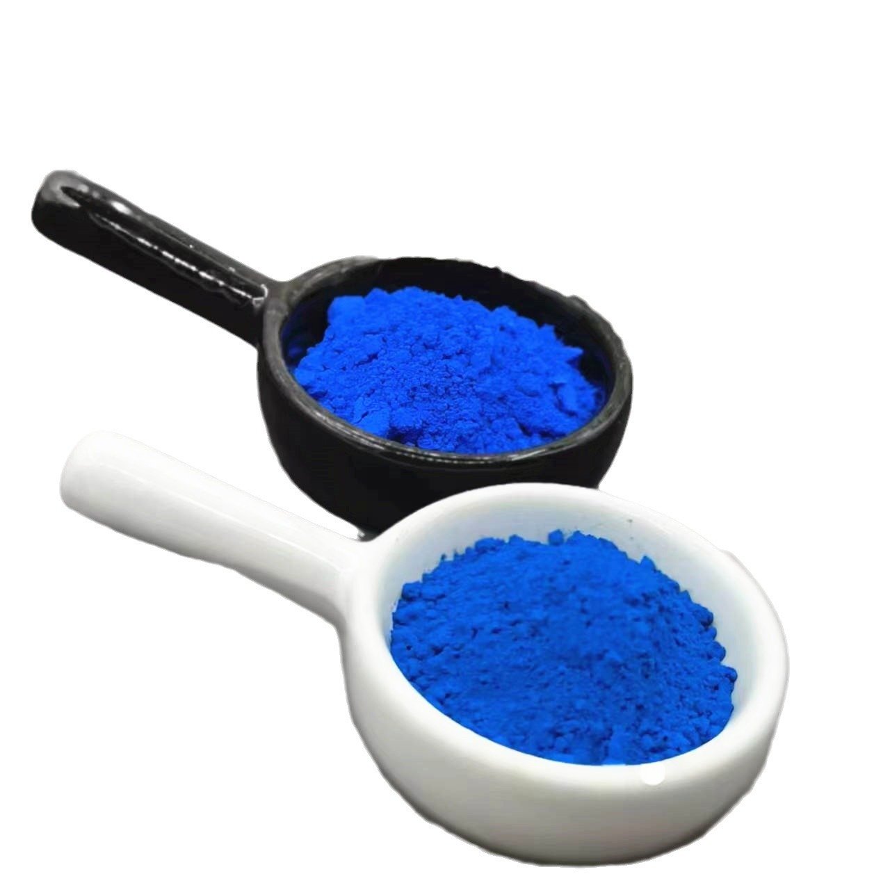 Iron oxide blue permeable brick, cement color, fresh deep blue, sapphire blue paint and coating, using ultramarine blue pigment