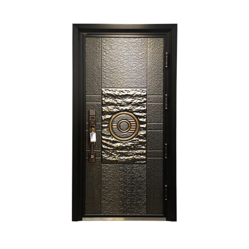 2024 Factory Villa Main Entry Aluminum Cast Wrought Iron Double Color Bullet proof Door