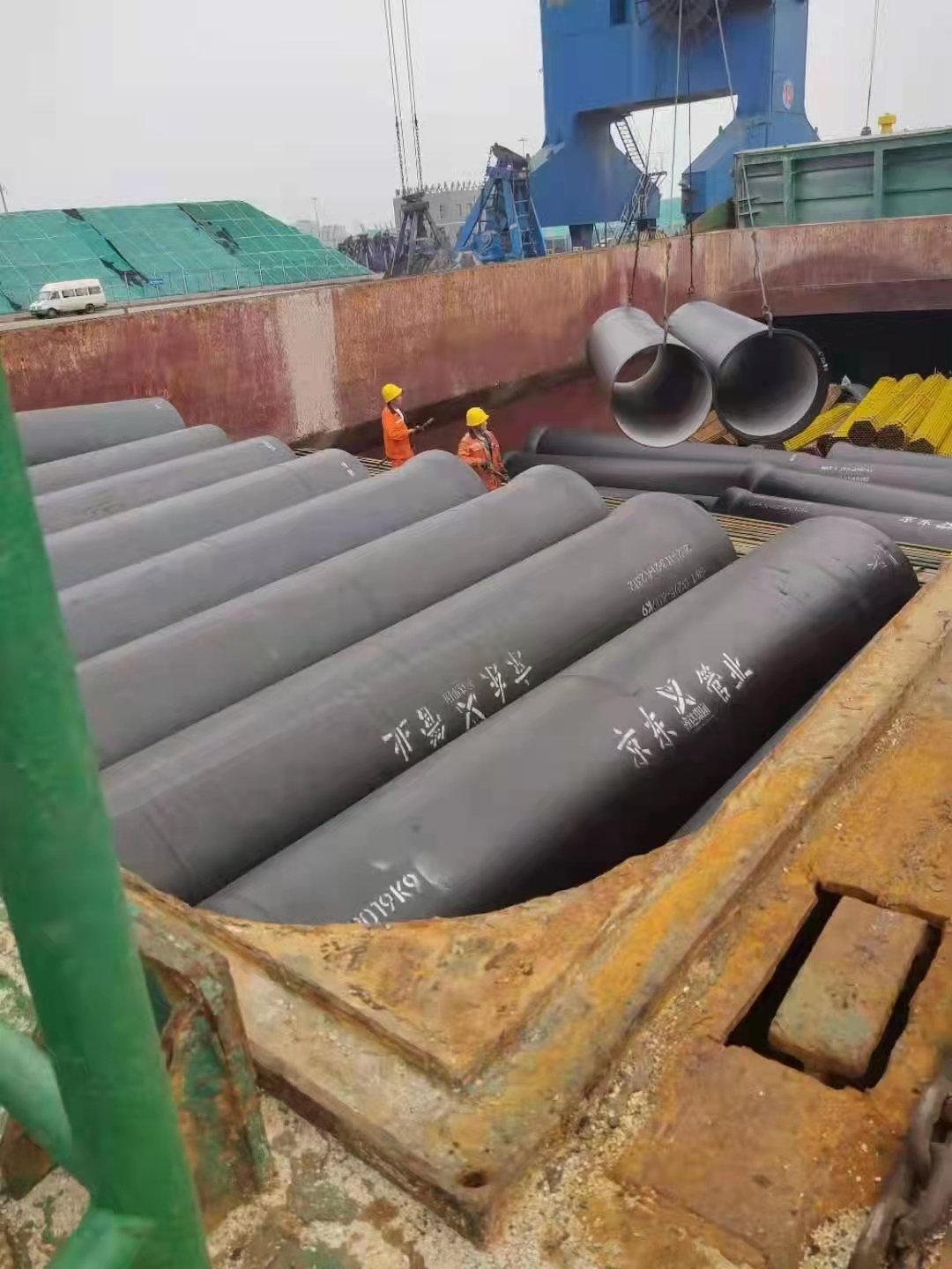 Epoxy coal tar paint cast iron pipe EN598 C25 DN500mm ductile iron pipe ductile iron pipe pricing
