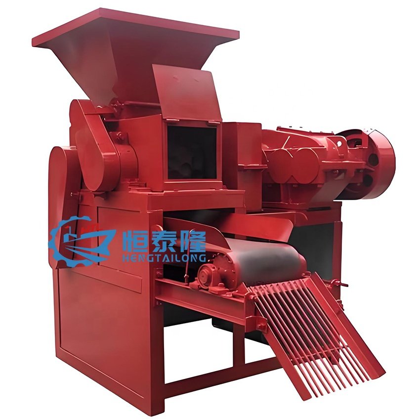 high quality pulverized coal carbon powder charcoal briquette press making machine price