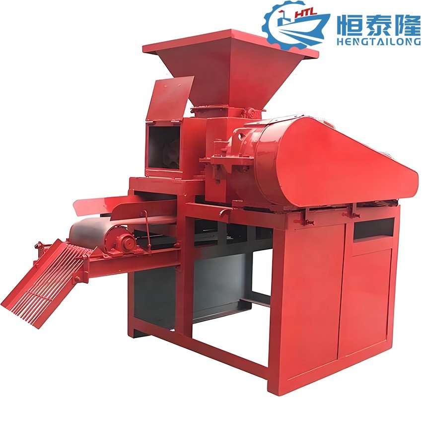 high quality pulverized coal carbon powder charcoal briquette press making machine price
