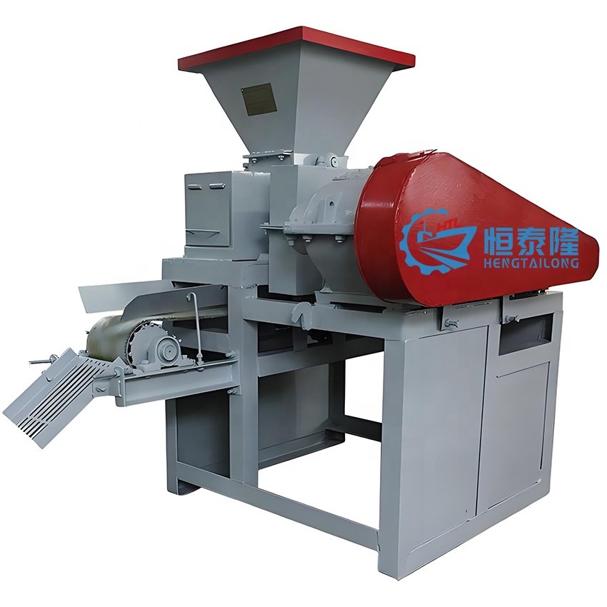 high quality pulverized coal carbon powder charcoal briquette press making machine price