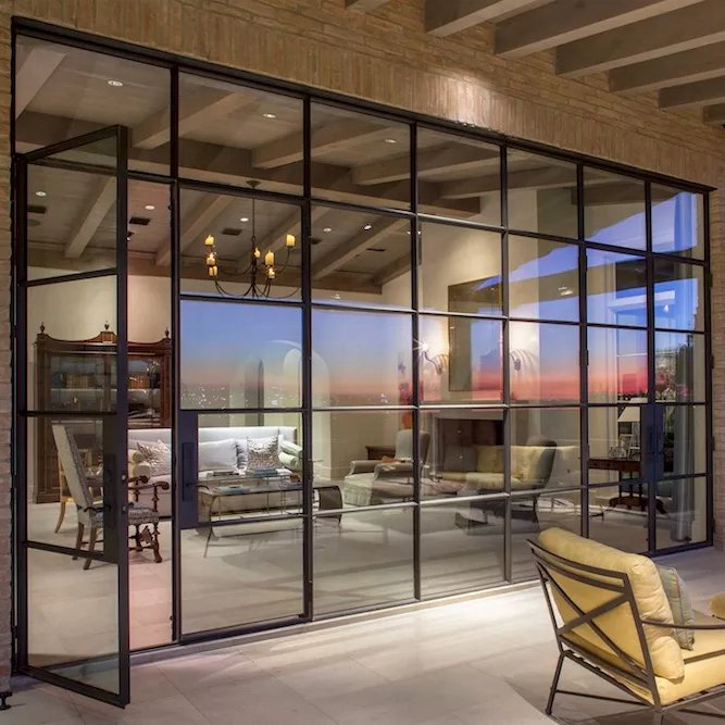Crittal Steel Windows and Doors Beautiful Low-E Glass Wrought Iron Windows and Doors