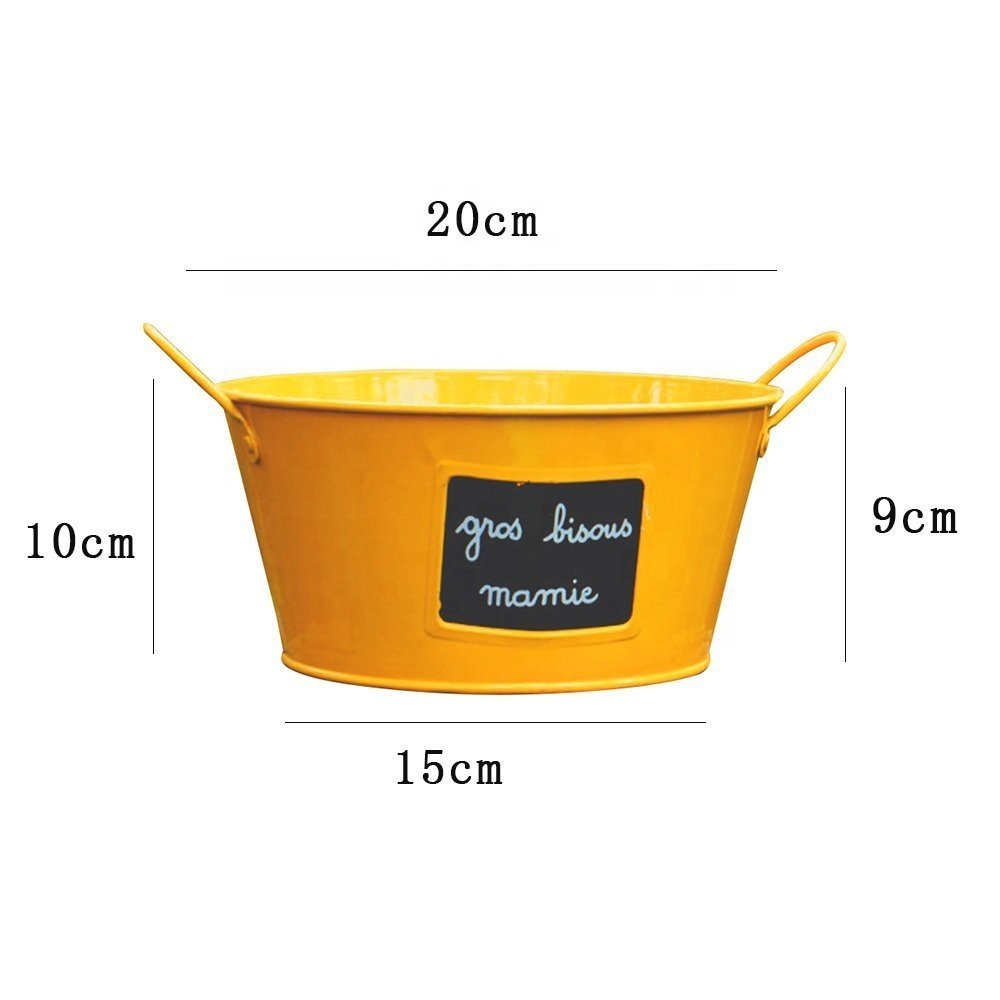 Lightweight Colorful Garden Flower Pots