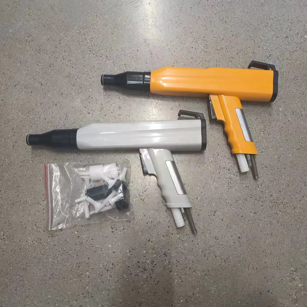 Hot sale KCI manual spray gun with nozzles for electrostatic powder coating machine