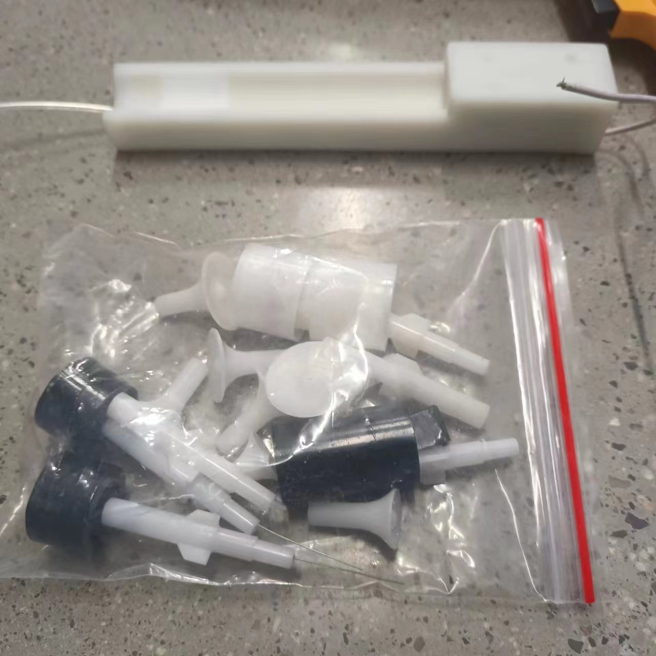 Hot sale KCI manual spray gun with nozzles for electrostatic powder coating machine