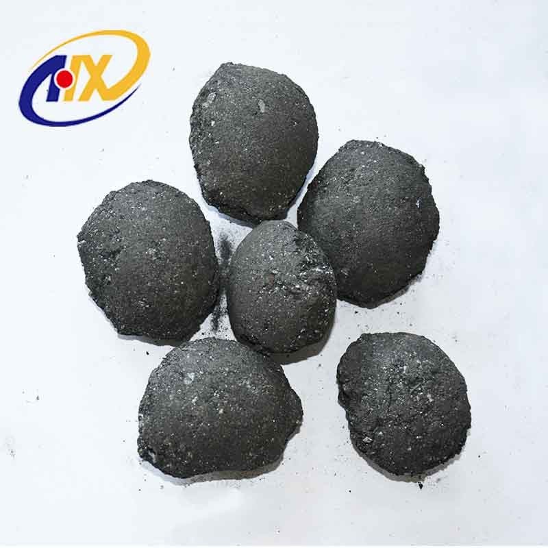 Good effect iron steel alloying agent material ferrosilicon briquette balls as reductant with low fair price