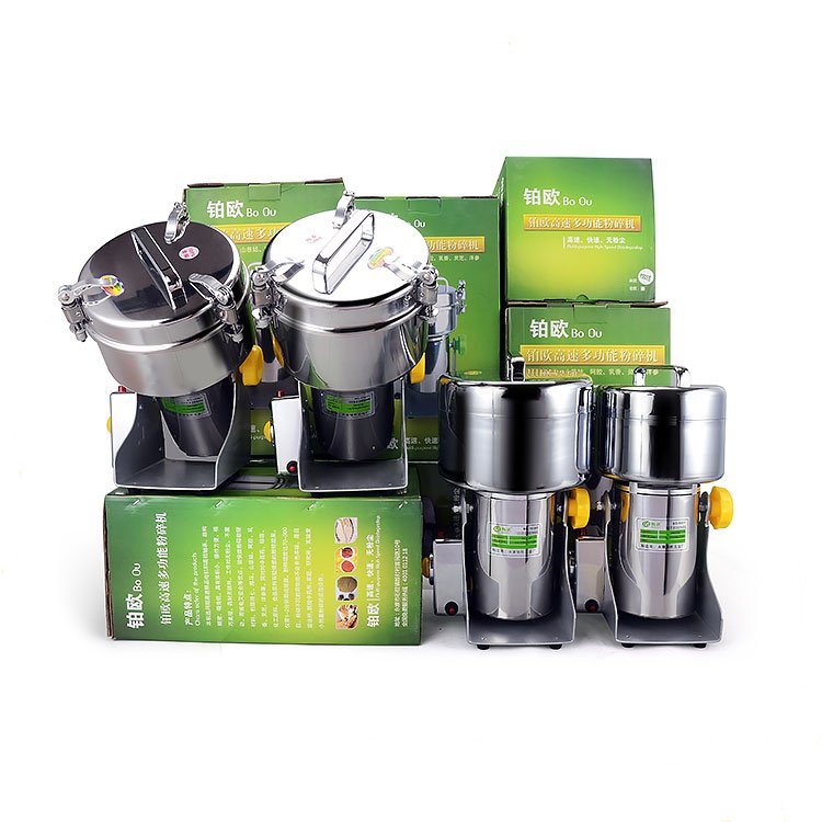 Electric Grain Grinder Trophy Type Superfine Powder Commercial Dry Grain Grinder Mill